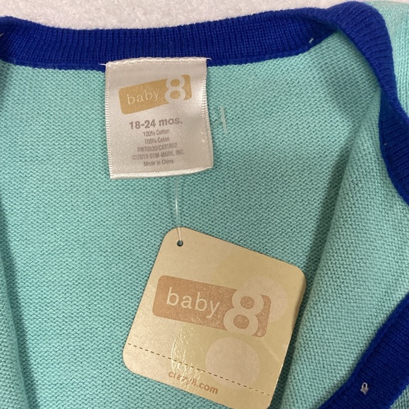 NWT crazy 8 tiered sundress and matching sweater 18/24m - Picture 9 of 12